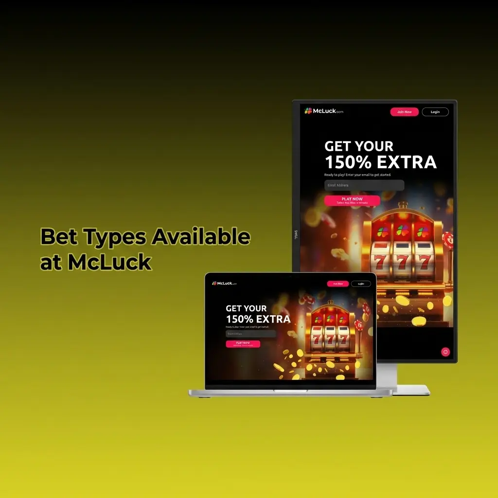 McLuck sportsbook bet types: single, parlay, and system bets explained for flexible sports wagering strategies