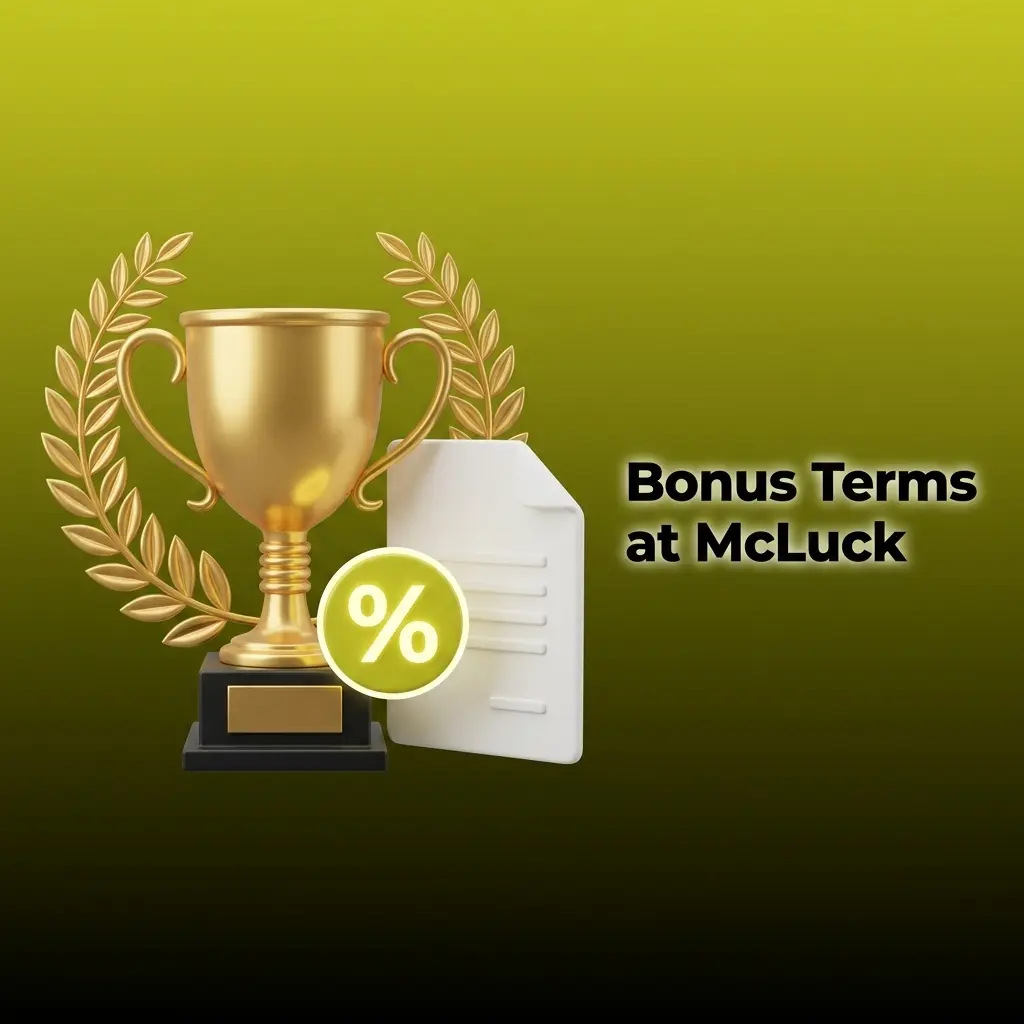 McLuck bonus terms covering Sweeps Coins redemption, eligibility rules, wagering requirements, and sweepstakes promotion conditions for US players