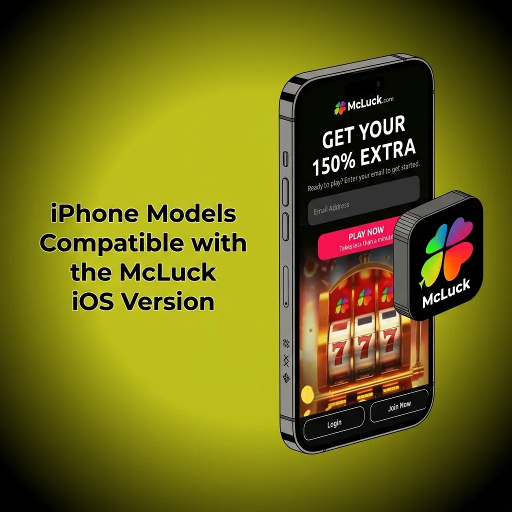 iPhone models compatible with McLuck iOS app including iPhone 12 to 16 series and iPhone SE running iOS 14.0 or higher