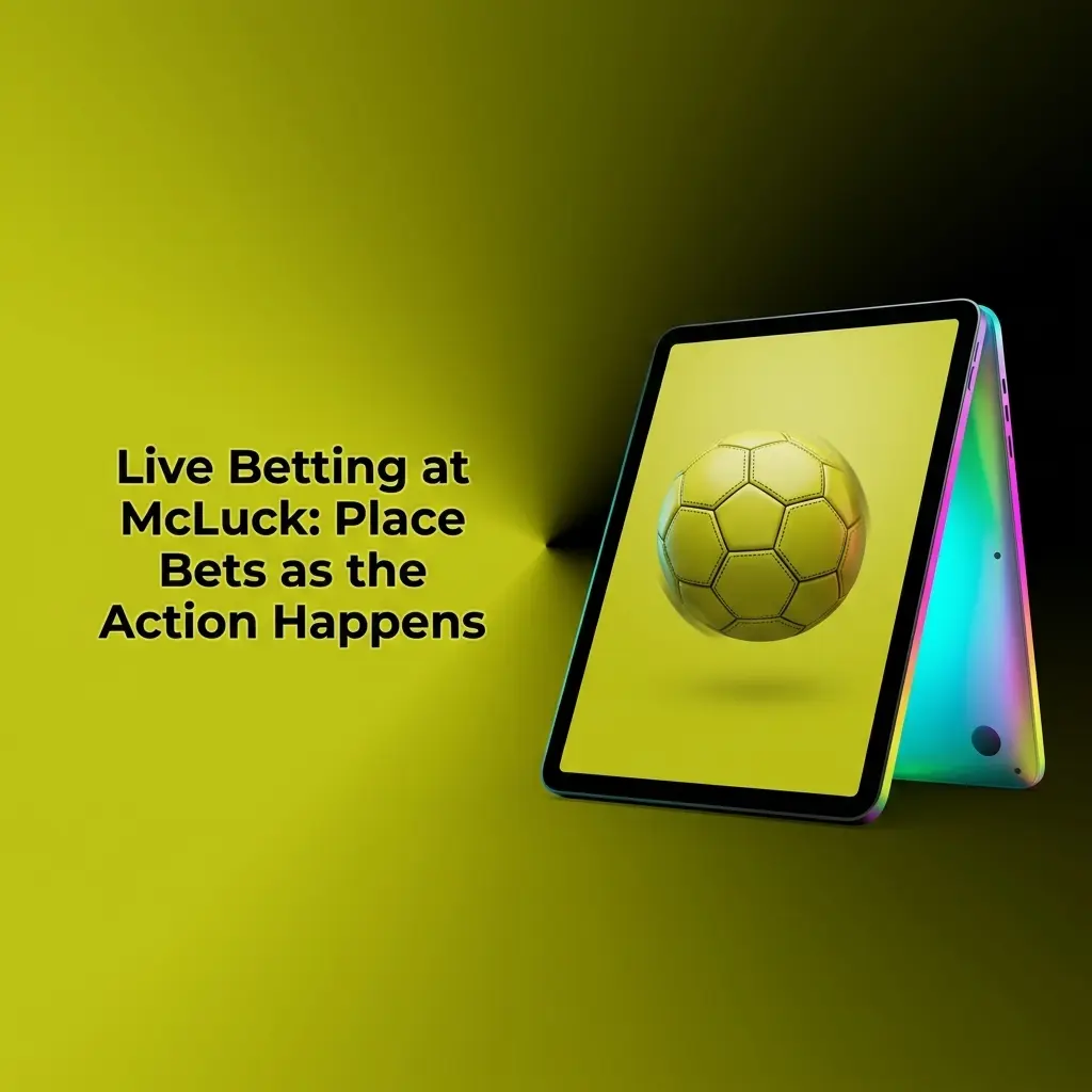 McLuck live betting interface showing real-time in-play odds for NFL NBA NHL MLB soccer and eSports events