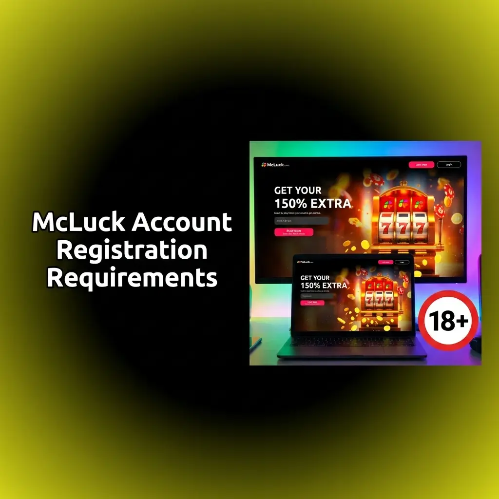 McLuck registration requirements: must be 18+, US resident excluding FL, ID, KY, MI, MT, NV, WA, one account per person