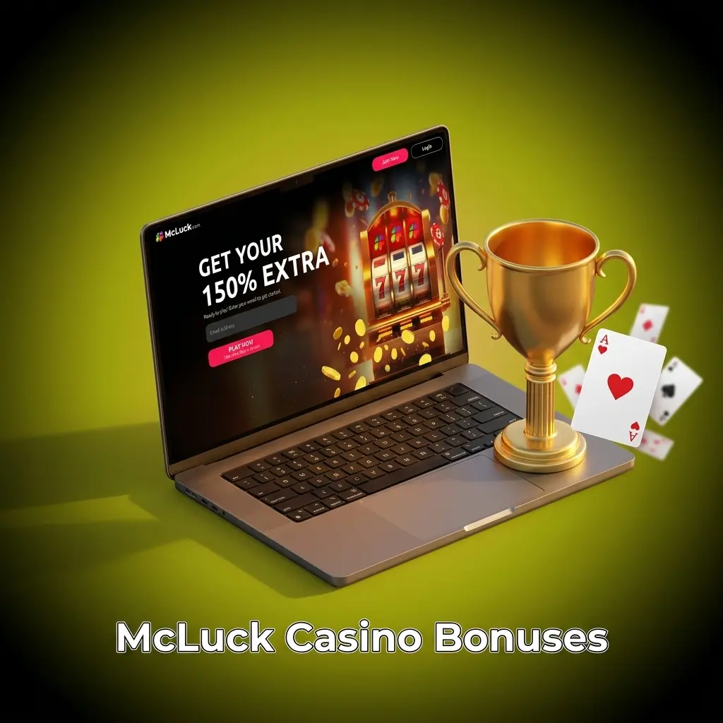 McLuck Casino bonuses for US players featuring Gold Coins and Sweeps Coins promotions for slots and table games