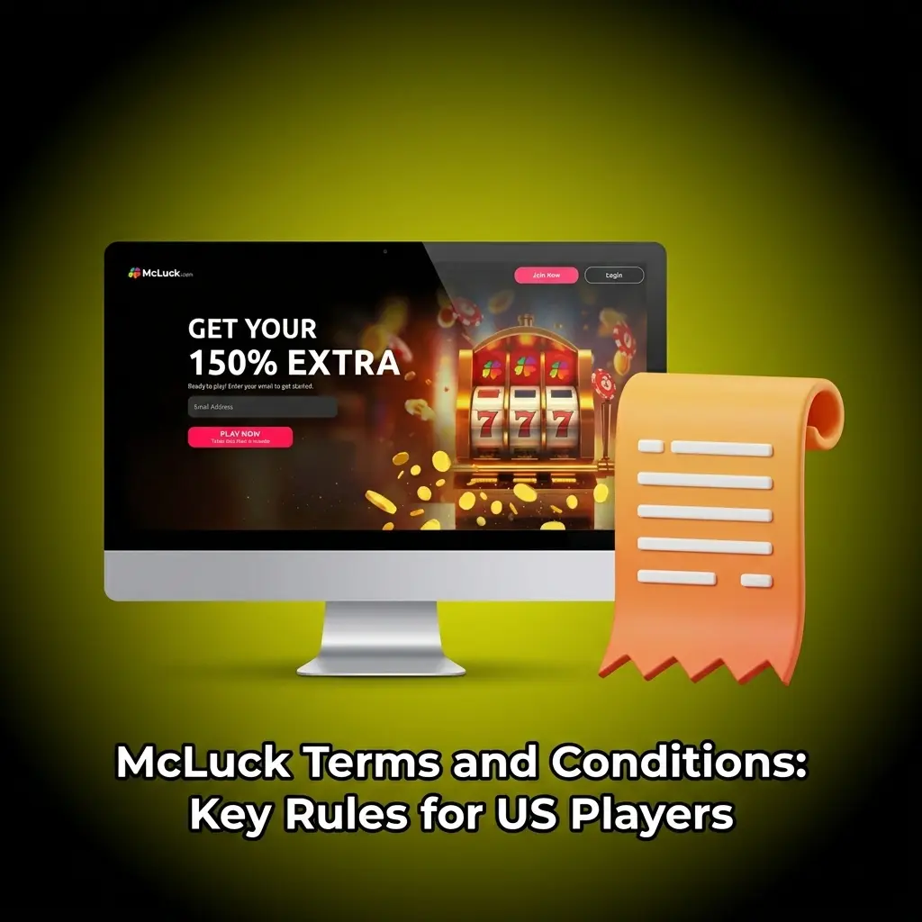 McLuck Terms and Conditions key rules for US players covering age, state restrictions, and Sweeps Coin redemption
